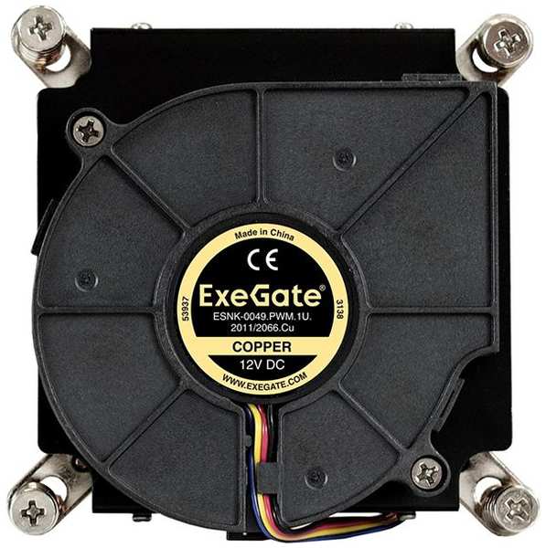 Кулер для процессора ExeGate ESNK-0049.PWM.1U.2011/66.Cu (EX286161RUS) 9092045413