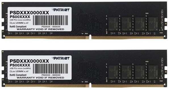 Оперативная память Patriot Signature 16GB (PSD416G2666K)