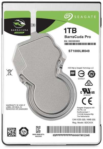 Жесткий диск Seagate 1TB Barracuda (ST1000LM049)