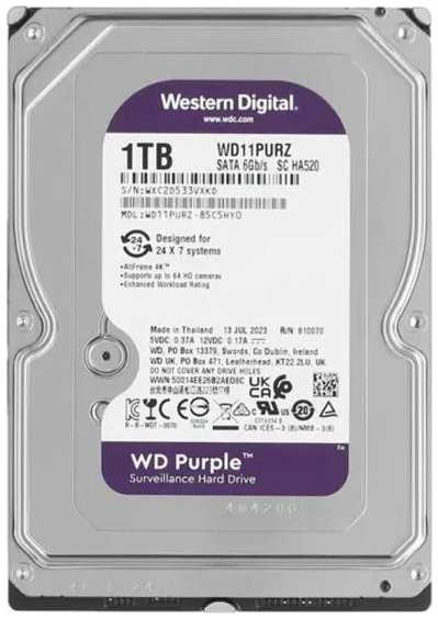 Жесткий диск WD 1TB WD11PURZ