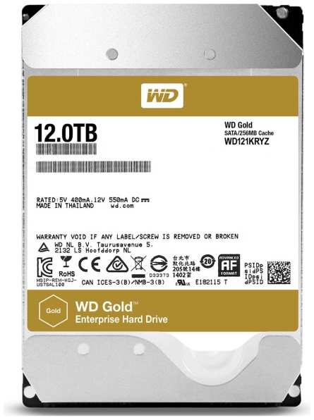 Жесткий диск WD 12ТБ (WD121KRYZ)