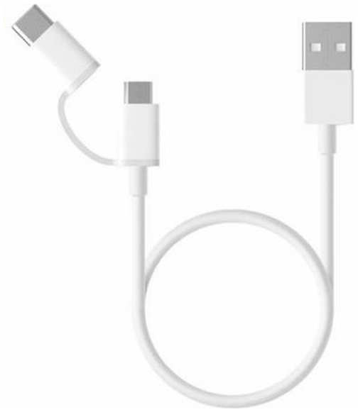 Кабель Xiaomi Mi 2-in-1 + microUSB, 1 м (SJV4082TY) 9092078702