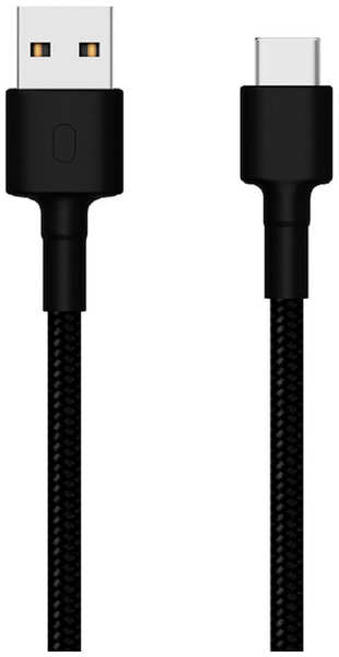 Кабель Xiaomi Mi Braided USB/Type-C, 1 м Black (SJV4109GL) 9092078709