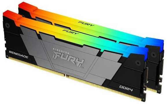 Оперативная память Kingston Fury Renegade RGB DIMM DDR4 3600MHz 32GB (KF436C16RB12AK2/32) 9092083013