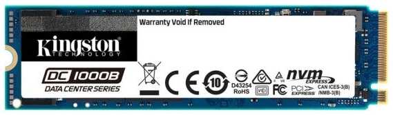 SSD накопитель Kingston DC1000B 480GB M.2 (SEDC1000BM8/480G) 9092083946