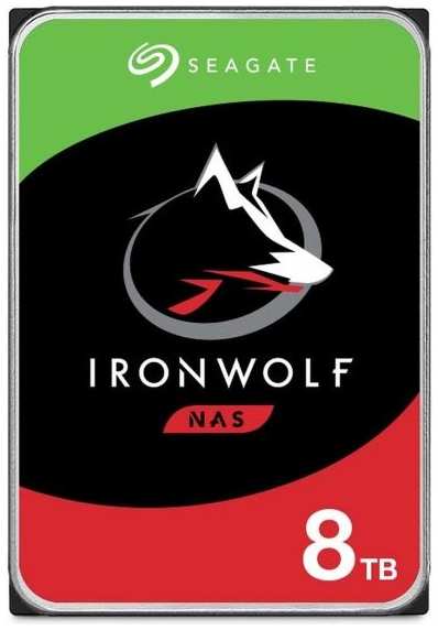 Жесткий диск Seagate IronWolf 8ТБ (ST8000VN004)