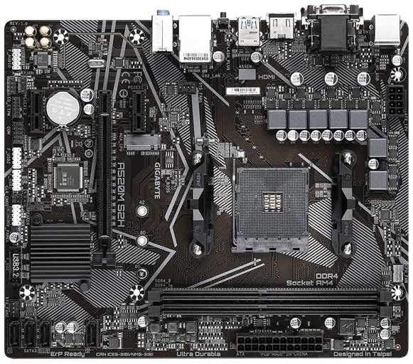 Материнская плата GIGABYTE A520M S2H 9092088468