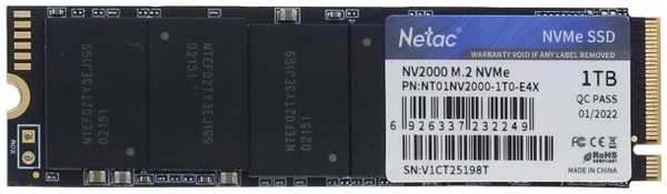 SSD накопитель NETAC 1TB (NT01NV2000-1T0-E4X 1.0TB) 9092150748