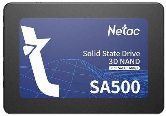 SSD накопитель Netac 480GB (NT01SA500-480-S3X)