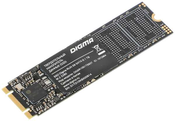 SSD накопитель Digma DGSR1001TS93T 9092152090