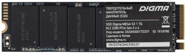 SSD накопитель Digma DGSM3001TS33T 9092152981