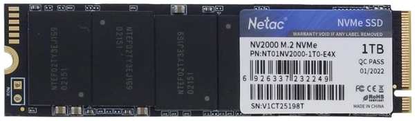 SSD накопитель Netac NV2000 1TB (NT01NV2000-1T0-E4X)