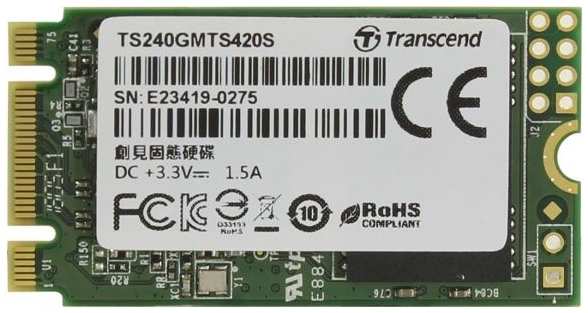 SSD накопитель Transcend 420S 240GB (TS240GMTS420S) 9092155358
