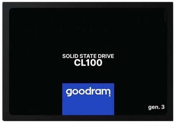 SSD накопитель GOODRAM CL100 gen.3 480GB (SSDPR-CL100-480-G3)