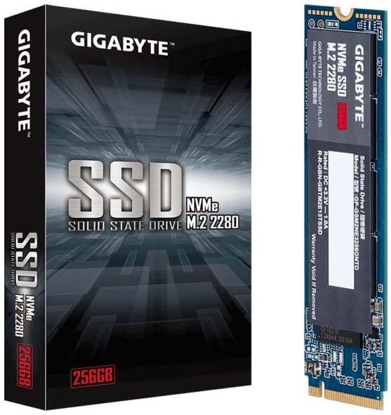 SSD накопитель GIGABYTE 256GB NVMe (GP-GSM2NE3256GNTD)