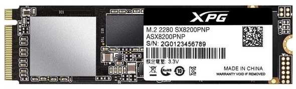 SSD накопитель ADATA SX8200 Pro 1TB (ASX8200PNP-1TT-C)