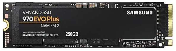 SSD накопитель Samsung 970 EVO Plus 250GB NVMe M.2 (MZ-V7S250BW) 9092155580