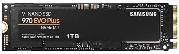 SSD накопитель Samsung 970 EVO Plus 1TB NVMe M.2 (MZ-V7S1T0BW)