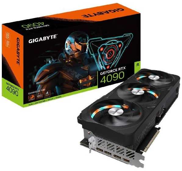 Видеокарта GIGABYTE GeForce RTX 4090 Gaming OC 24GB (GV-N4090GAMING OC-24GD)