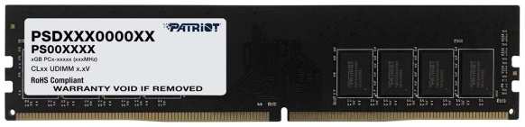 Оперативная память Patriot Signature DDR4 3200Mhz 16GB (PSD416G320081) 9092156619