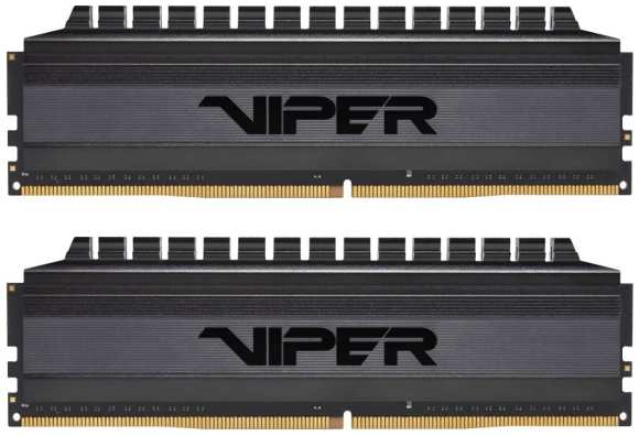 Оперативная память Patriot Viper 4 Blackout DDR4 3200Mhz 16GB (PVB416G320C6K) 9092156787