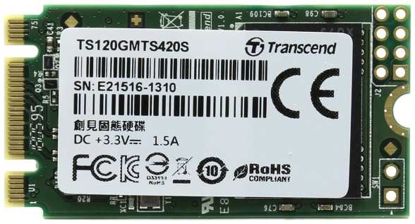 SSD накопитель Transcend 420S 120GB (TS120GMTS420S)