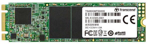 SSD накопитель Transcend 480GB (TS480GMTS820S)