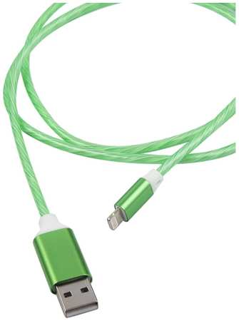 Кабель Red Line LED USB-8-pin Green (УТ000023149)