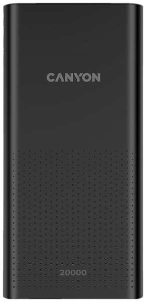 Внешний аккумулятор Canyon портативный, 20000 мАч Black (CNE-CPB2001B) 9092213031