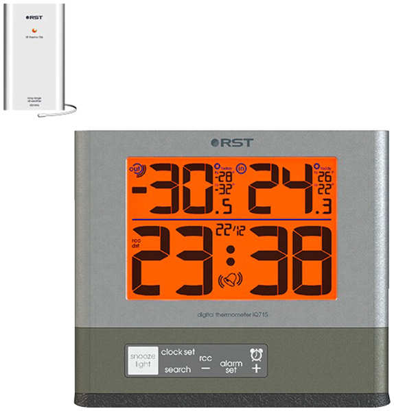 Цифровой термометр RST iQ715, с радиодатчиком (02715)