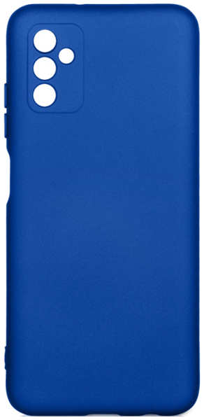 Чехол DF силиконовый с микрофиброй для Samsung Galaxy M52 (5G) Black (sOriginal-31 B) 9092243415
