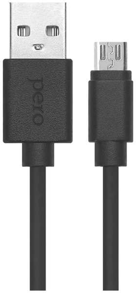 Кабель PERO USB/micro-USB Black (PRDC-03MU02MB)