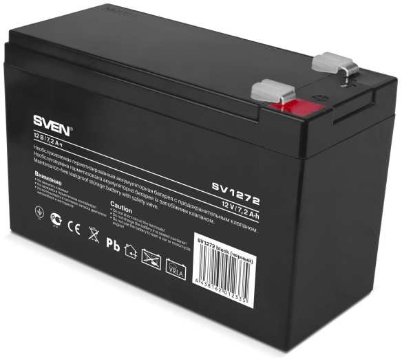 Аккумуляторная батарея для ИБП SVEN SV1272, 12V, 7,2Ah (SV-012335) 9092293335