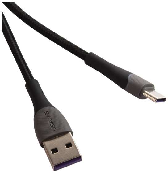 Кабель Usams US-SJ542 U77, USB-Type-C, 3А, 1,2m (SJ542USB01) 9092296910