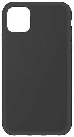 Чехол DF для iPhone 11 Pro, силикон с микрофиброй, черный (iOriginal-02) 9092716529