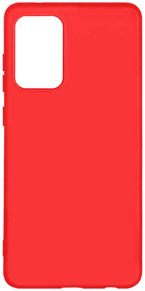 Чехол DF для Samsung Galaxy A52 (4G/5G), силикон с микрофиброй, красный (sOriginal-29) 9092717438