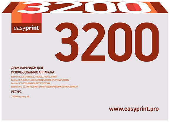 Драм-картридж EASYPRINT DB-3200 U для принтеров Brother (DR-3200)