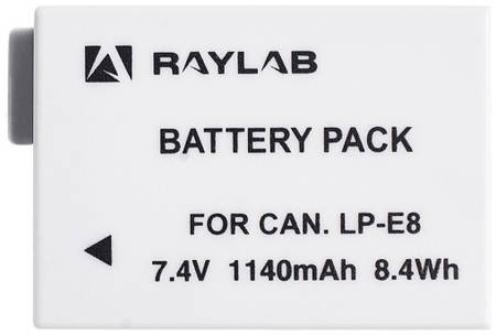 Аккумулятор для фотокамеры RAYLAB 1140 мАч (RL-LPE8)