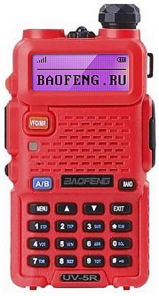 Радиостанция BAOFENG UV-5R Red 9092790739