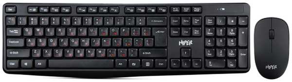 Комплект клавиатура+мышь HIPER HOSW-161