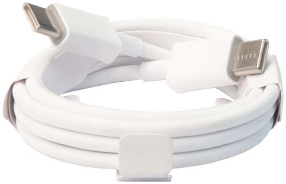 Кабель Continent USB Type-C/Type-C White (DCС-2110WT)