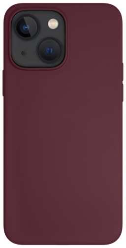 Чехол vlp Silicone Case MagSafe для iPhone 14 Plus, марсала (1051011) 9098007578