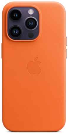 Чехол Apple для iPhone 14 Pro Leather MagSafe Orange (MPPL3) 9098007913