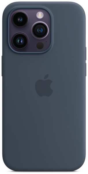 Чехол Apple для iPhone 14 Pro Silicone MagSafe Storm Blue (MPTF3) 9098007931