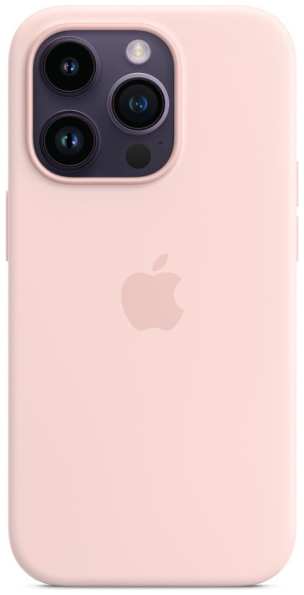 Чехол Apple для iPhone 14 Pro Silicone MagSafe Chalk Pink (MPTH3) 9098007939