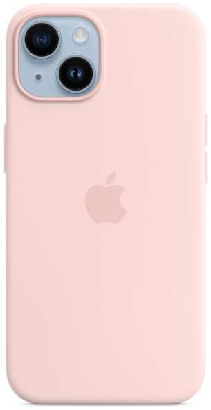 Чехол Apple для iPhone 14 Silicone MagSafe Chalk Pink (MPRX3) 9098007998