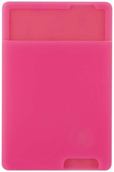 Кардхолдер для смартфона Barn&Hollis силикон, крепление 3М, розовый (УТ000031283) 9098010412