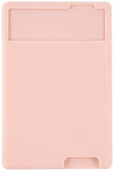 Кардхолдер для смартфона Barn&Hollis силикон, крепление 3М, розовый (УТ000031281) 9098012504