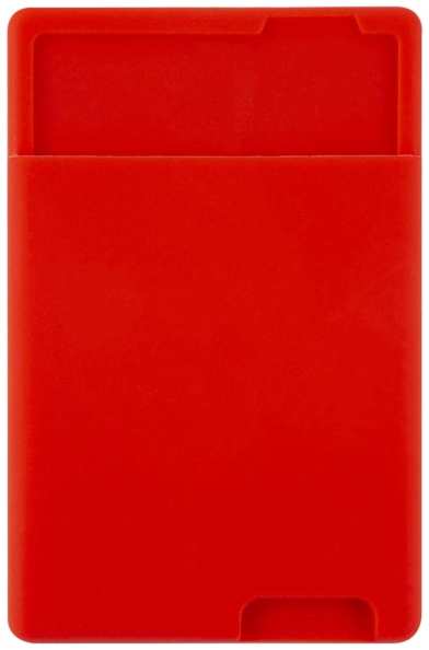 Кардхолдер для смартфона Barn&Hollis силикон, крепление 3М, красный (УТ000031285) 9098012510