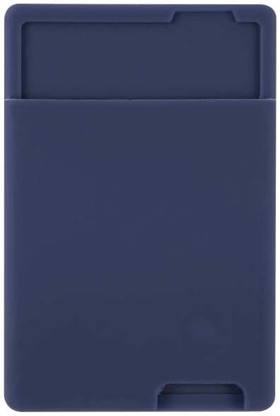 Кардхолдер для смартфона Barn&Hollis силикон, крепление 3М, синий (УТ000031287) 9098012519